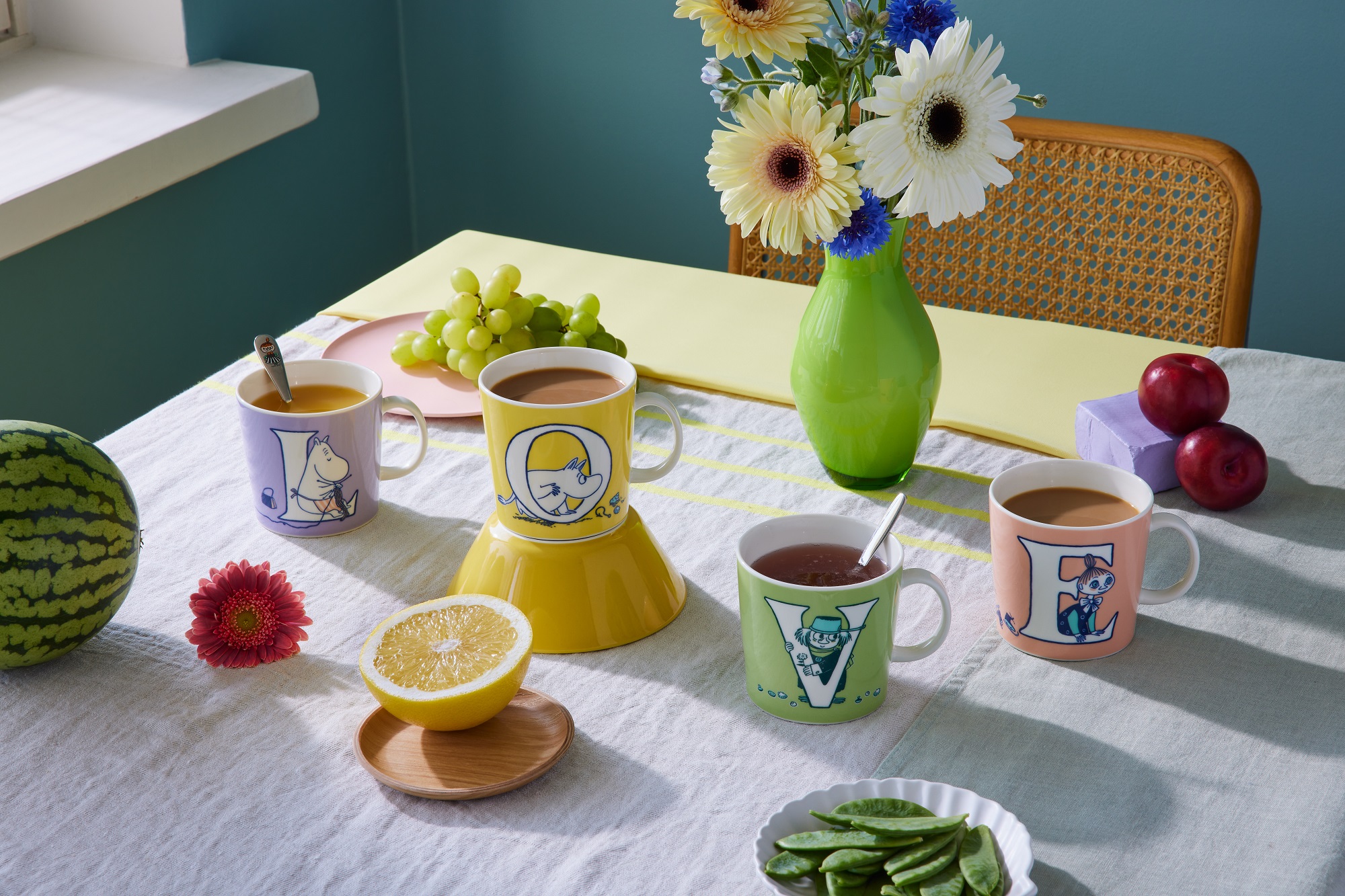 【ムーミン アラビア】LOVE at first sight アルファベットコレクションが登場