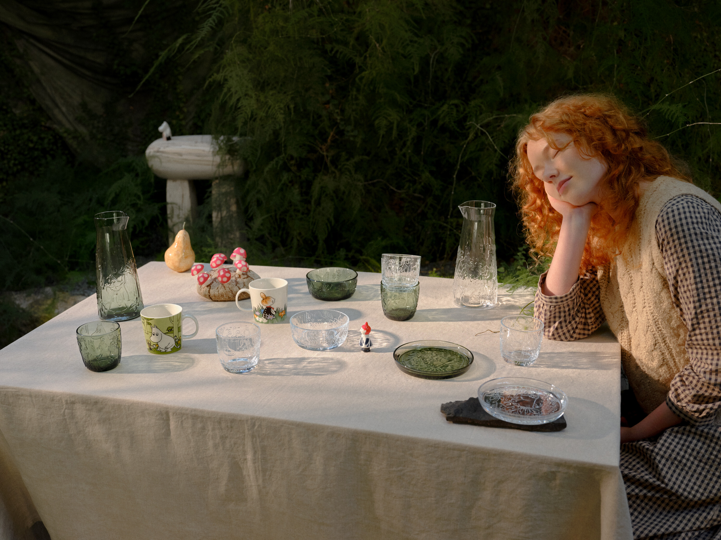 ムーミン アラビア初のグラスウェアコレクション、フィンランド製のユニークな新商品が登場