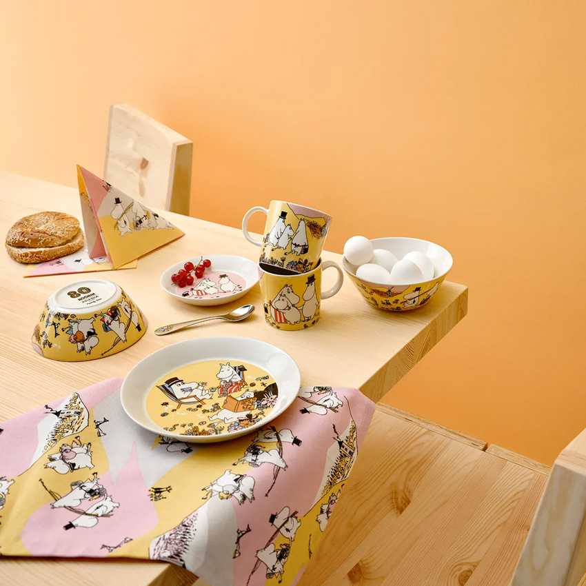 ムーミン キッチン キッチンタオル 50x70cm ファミリータイム