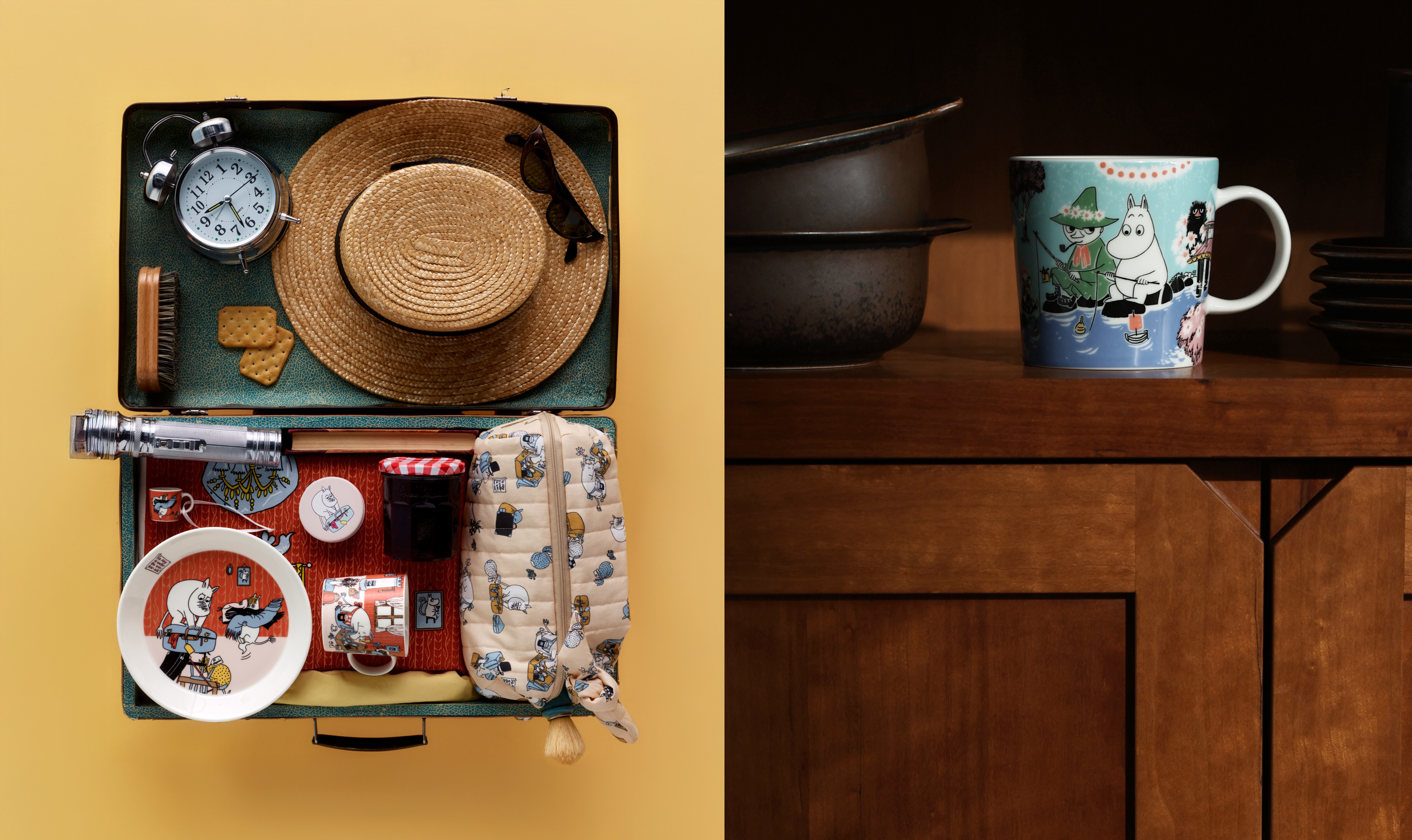 ムーミン一家の旅の物語を描く、5年にわたる新たなサマーシリーズ「リビエラ」が始動。第一章「ホリデーラッシュ」コレクションが5月6日（水）より限定登場