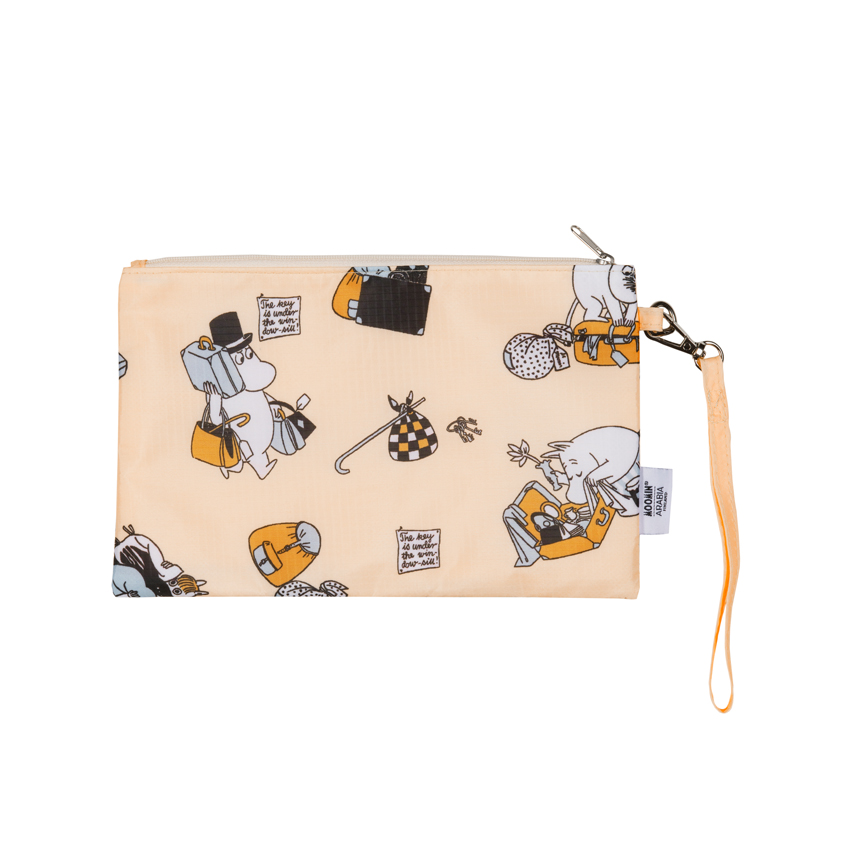 ムーミン ホリデーラッシュ 2026サマー コスメティックバッグ フラット(ホリデーラッシュ)