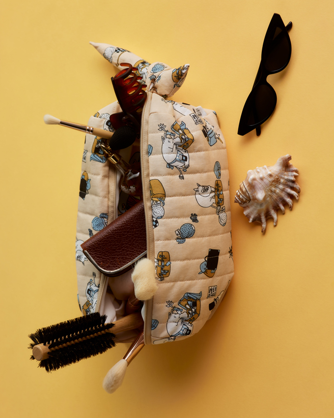 ムーミン バスルーム コスメティックバッグ(ホリデーラッシュ)