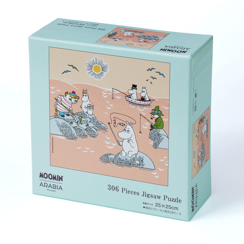 ムーミン パズル 306ピース 25x25cm フィッシング