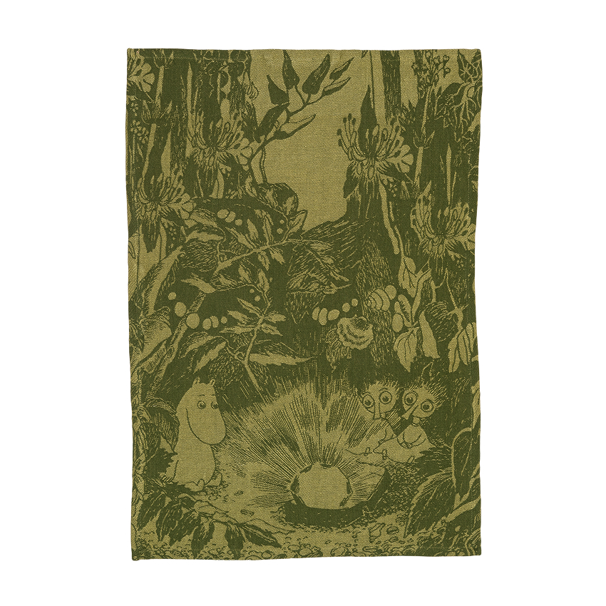 ミスティカル フォレスト キッチンタオル 45x65cm グリーン(ミスティカル フォレスト)