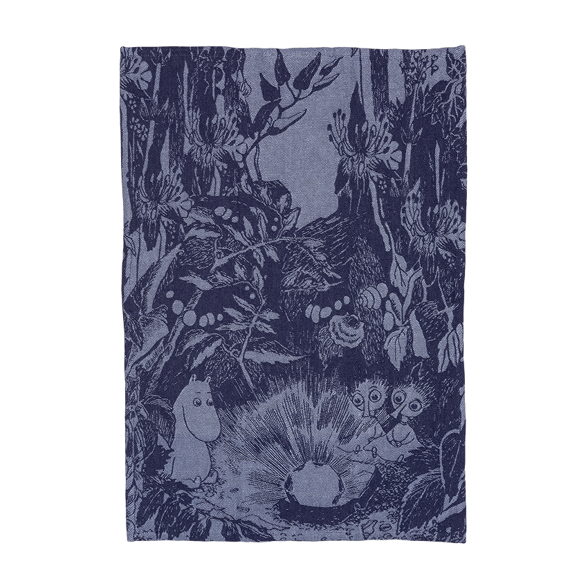ミスティカル フォレスト キッチンタオル 45x65cm ブルー(ミスティカル フォレスト)
