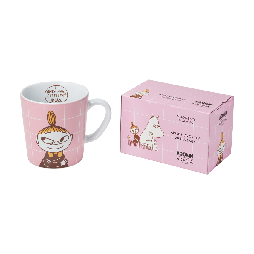 ムーミン POP マグ＆ティーセット リトルミイ＆アップルフレーバーティー