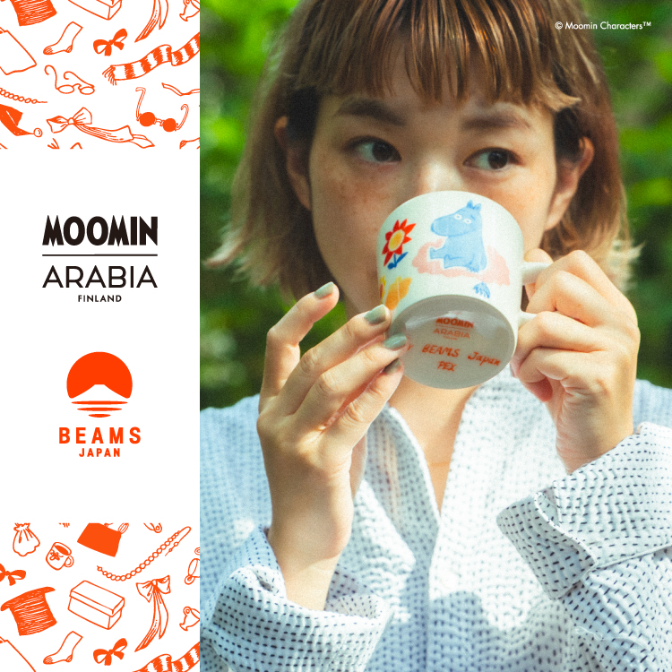 MOOMIN ARABIA X BEAMS JAPAN “ムーミン80周年”を記念する スペシャルコラボレーションアイテムが登場